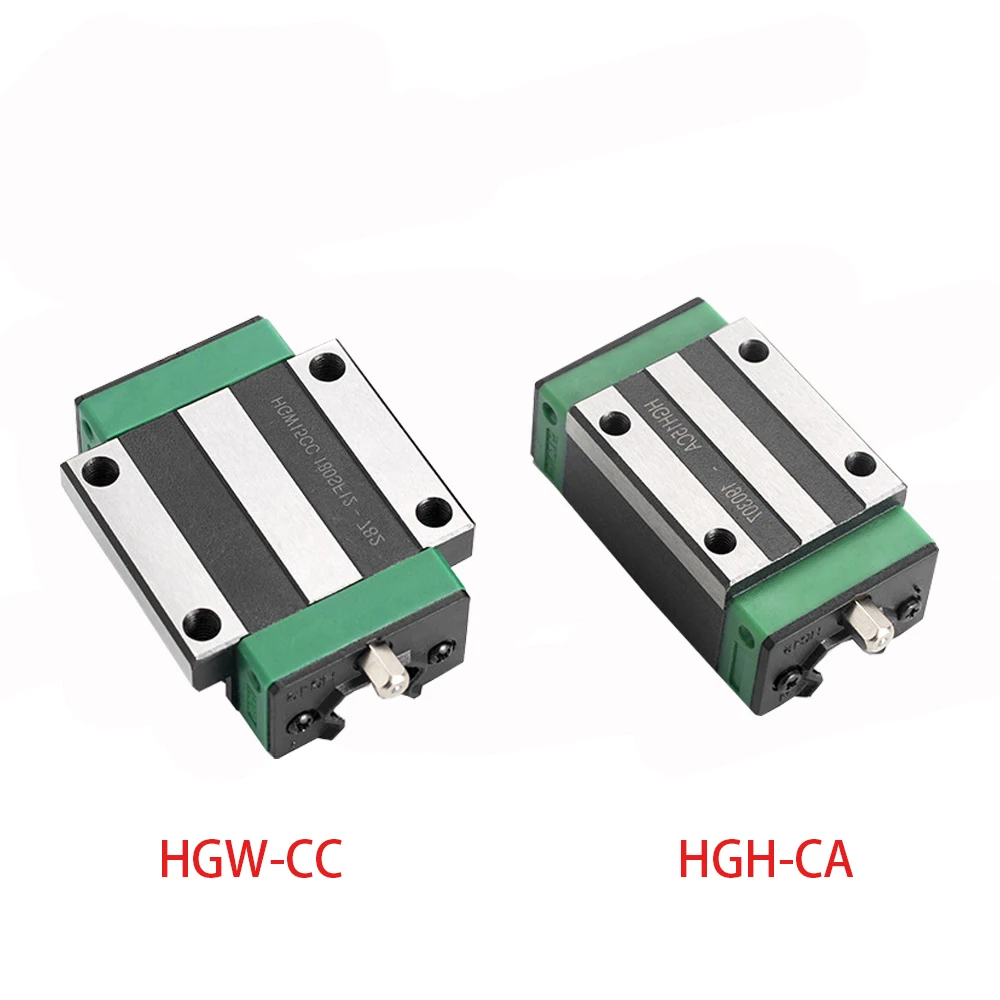 4pcs/Lot HGH15CA/HGW15CC HGH20CA/HGW20CC HGH25CA/HGW25CC Linear Bearings Slide Block Carriage For Cnc Parts