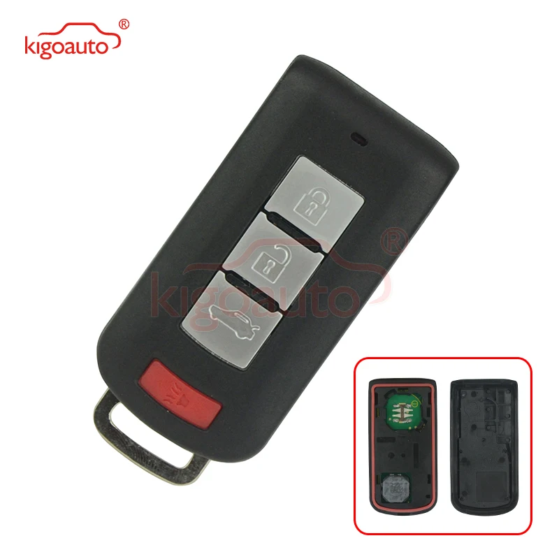 

Kigoauto Smart Key 3 Button With Panic 315 Mhz ID46 7952 OUC644M-KEY-N For Mitsubishi Lancer 8637A228 2008-2017