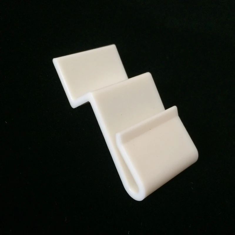 プラスチック製双方向クリップシェルフ,100個,パーパス,リボン付きディスプレイディスプレイフック