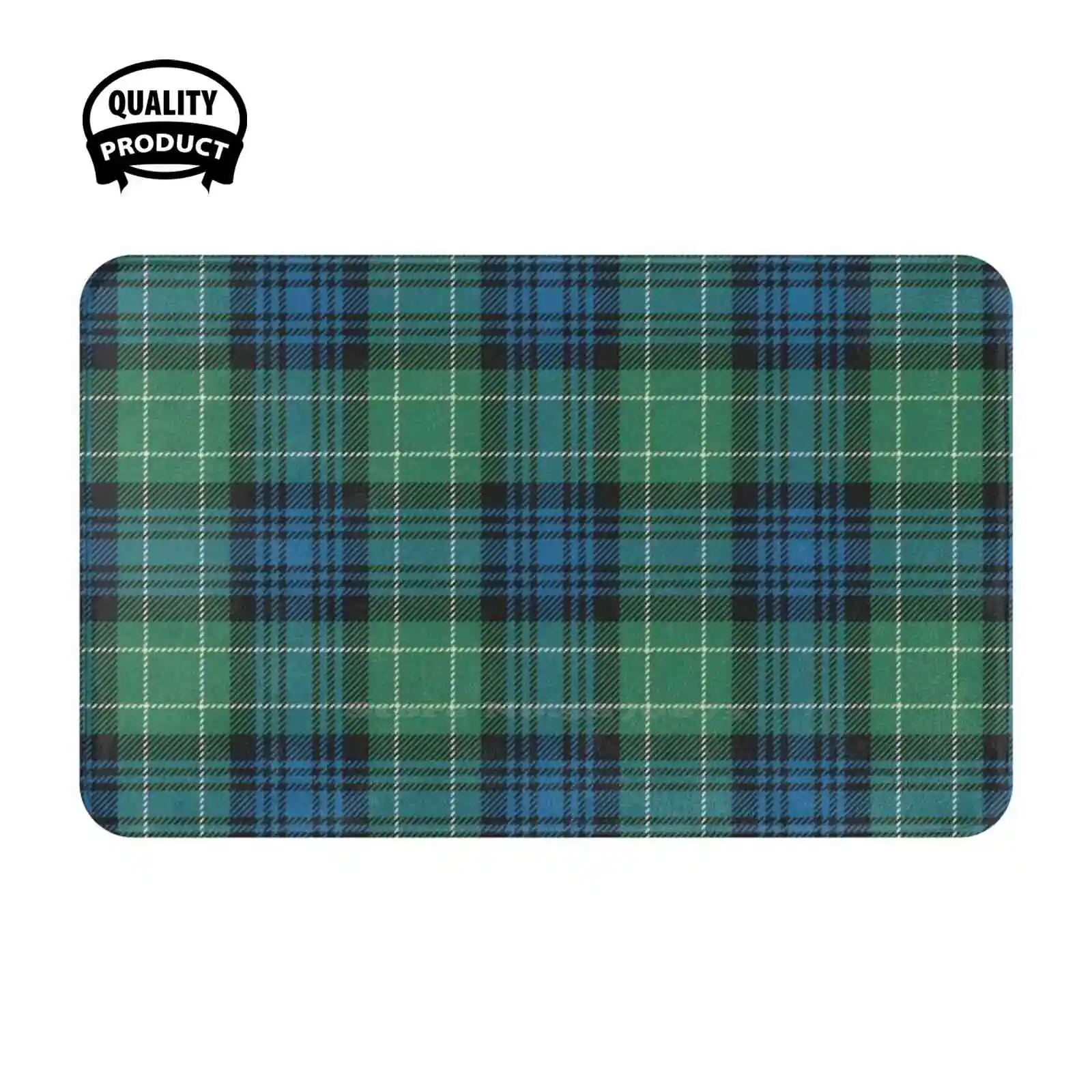 Clan Tartan ( Sta 241 , Ancient ) Soft Cushion Home Carpet Door Mat Car Rug Tartan Clan Sta 241 Pattern Scotland Kilt