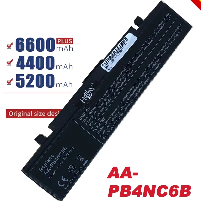 

Аккумулятор для Samsung NP P50 P60 R45 R60 R65 X60 X65 R40 R408 R41 R410 R45 R460 R509 R510 R560