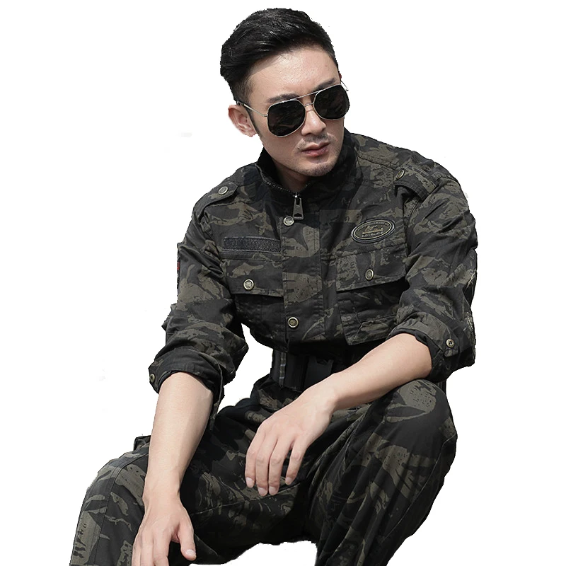 Hunting Uniform Tactical Camouflage Clothes Winter Cotton Warm Suit Men Black Camo  Uniforms  Hunting Clothing Female