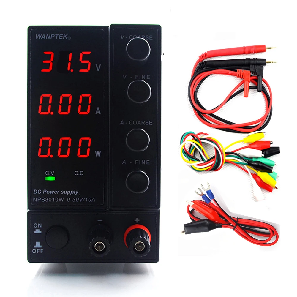 

Mini switch Adjustable Regulated DC power supply Laboratory NPS306W/605W/3010W/1203W Stable output 0.1V 0.01A/0.01V