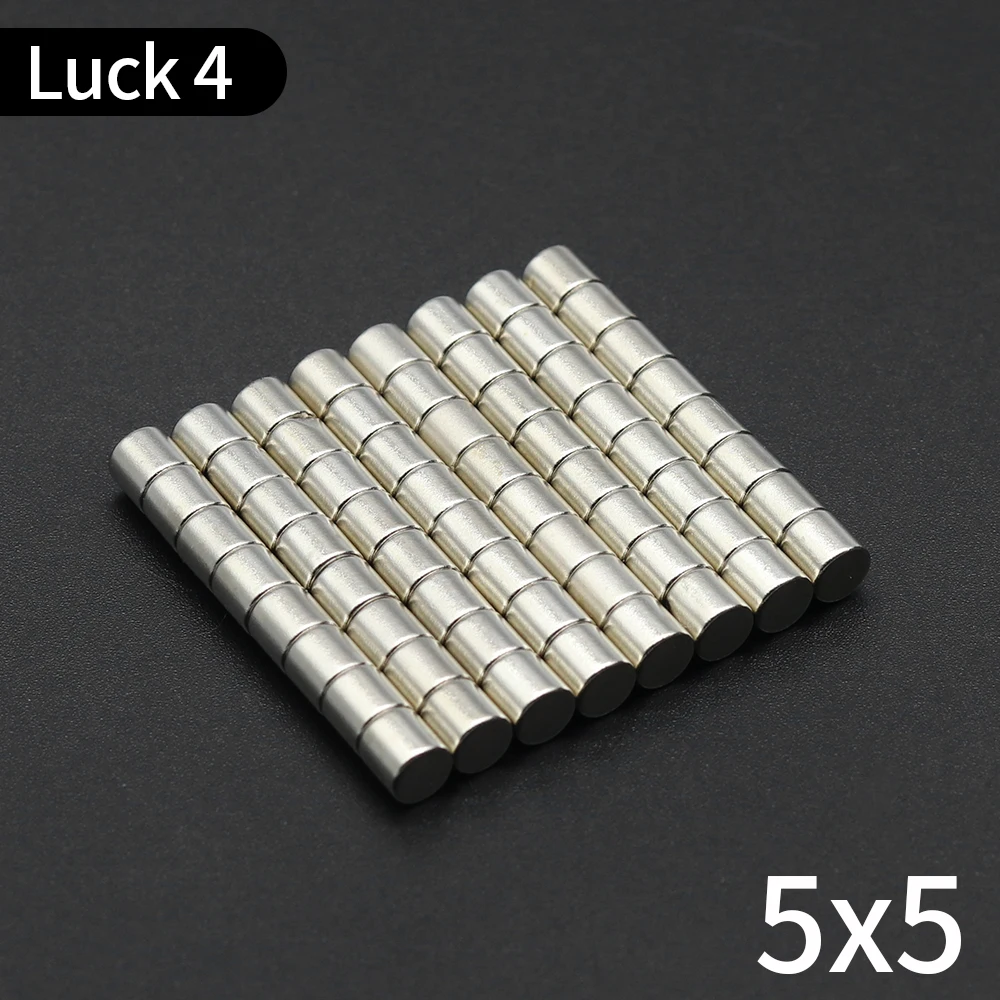 

10/30/50/100Pcs Round Magnet 5x5mm Neodymium Magnet N35 Permanent NdFeB Super Strong Powerful Magnets Imanes De Neodimio