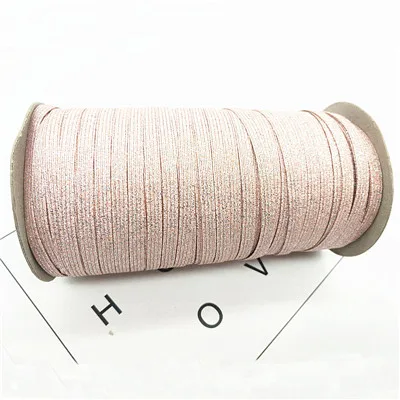 Glitter Elastic Sewing Band, 1 Roll for DIY Crafts