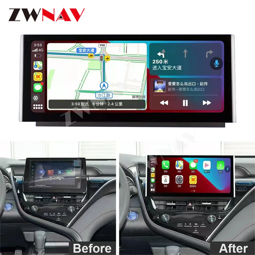 

12.3" Android 11 IPS Screen For Toyota Camry 2013 - 2021 Car Radio Multimedia Player Stereo Autoradio GPS Navi Head Unit Carplay