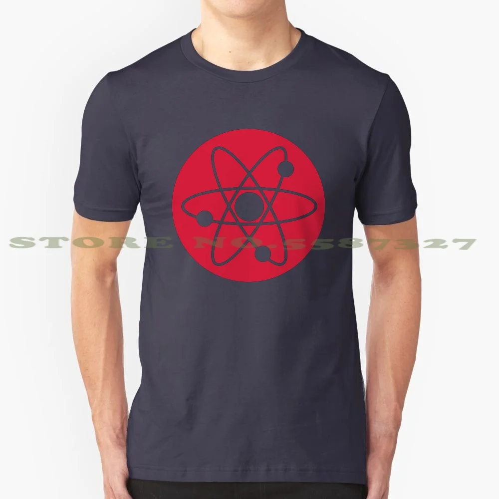 Atom Symbol 100% Cotton T-Shirt Funny Science Geek Nerd Periodic Table Quote Hipster Slogan Chemistry Fun