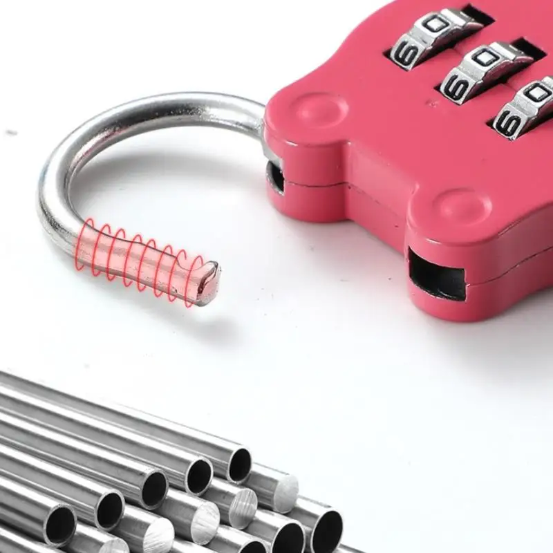 Luggage Travel Digit Number Code Lock Combination Padlock Safe Lock For Gym Digital Locker Suitcase Drawer Lock Hardware