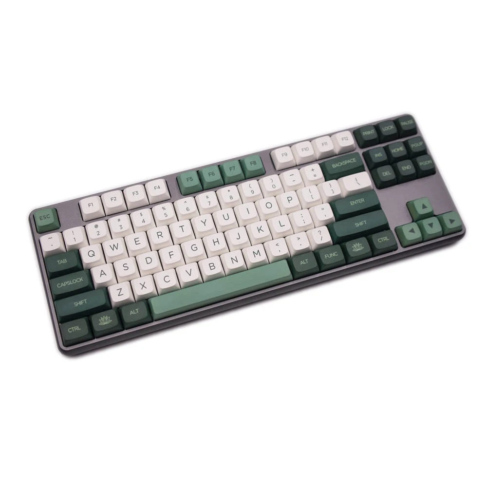 G-MKY 138 Botanical  XDA Keycaps PBT Dye-Sublimated XDA Profile For Filco/DUCK/Ikbc MX Switch Mechanical Keyboard