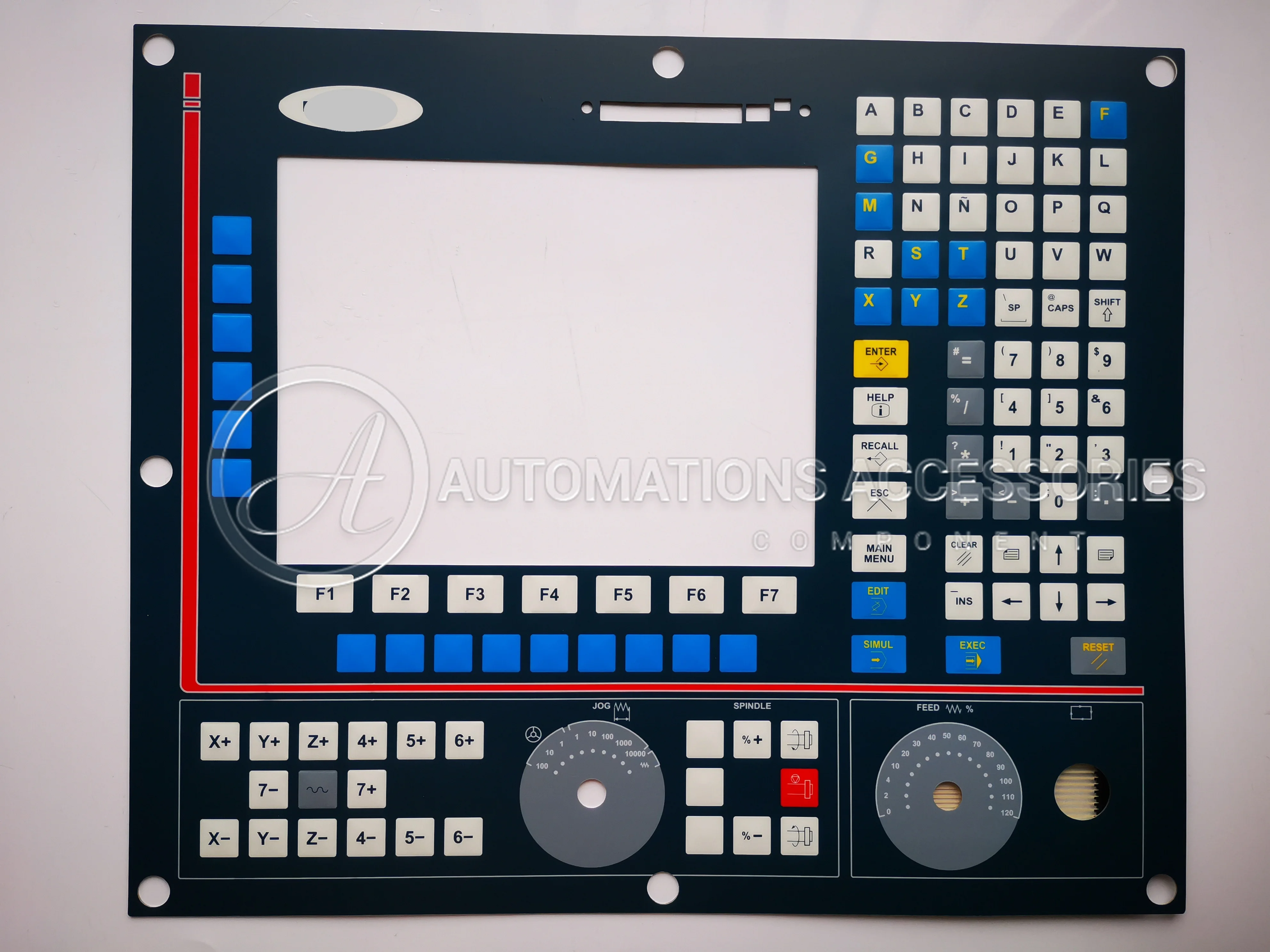 Membrana de teclado de interruptor CNC 8040-M-MON-K, adecuada para el nuevo sistema operativo de 8040M