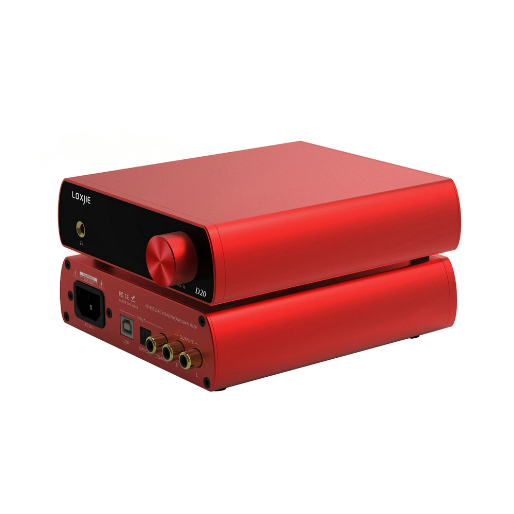 LOXJIE D20 HIFI Audio digitale DAC e amplificatore per cuffie utilizza Chip DAC AK4497 supporto DSD512 PCM 32bit/768kHz
