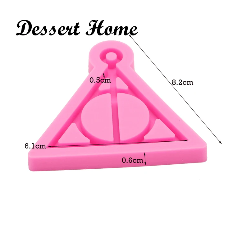 DY0085 DIY Cartoon magic logo and boy epoxy resin molds silicone mold for keychains Jewelry Making Accessories Tools