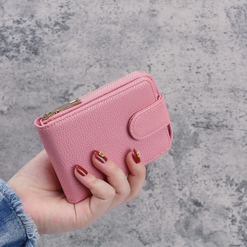 New Fashion Card Case Female Pu Leather Wallet Lady Multi-function All-in-one Bag Coin Purse Card Case