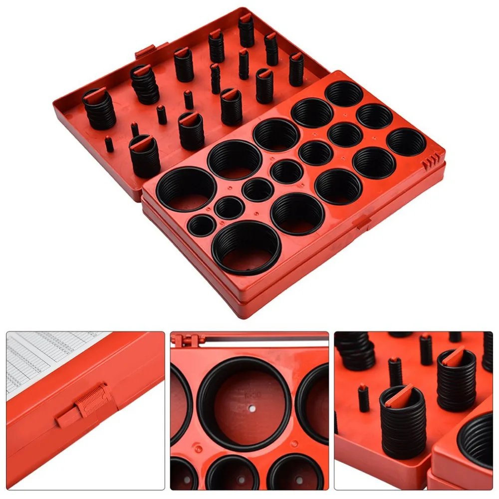 419 Buah Karet O Ring Kit Seal Gasket Universal Karet O-Cincin Bermacam Set R01-R32