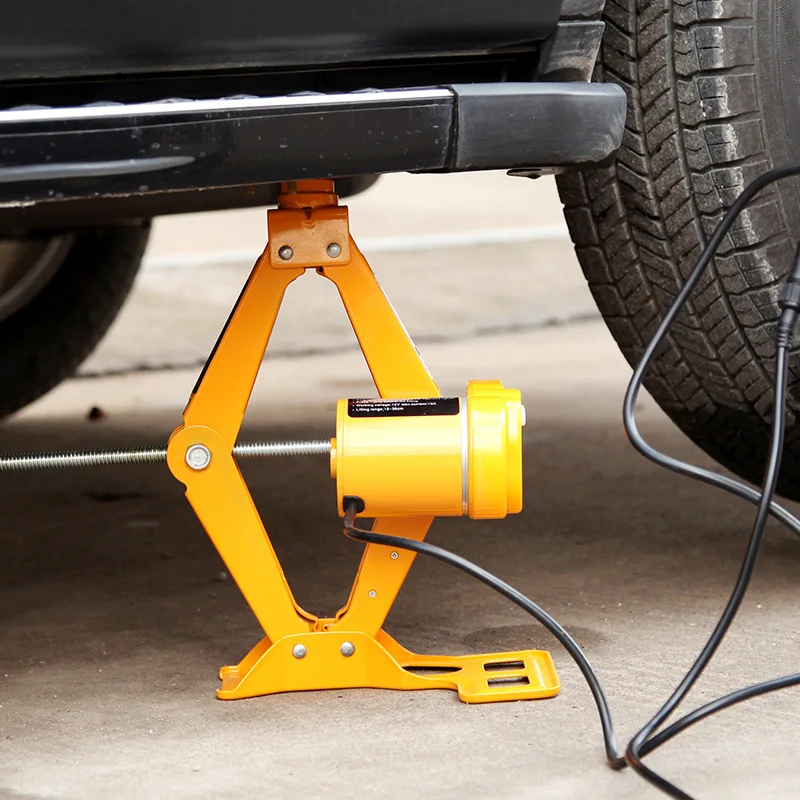 Vehicle-Mounted Repair Equipment 12V Electric Wrench Tool Electro-Hydraulic Jack Maintenance Lifting Tool