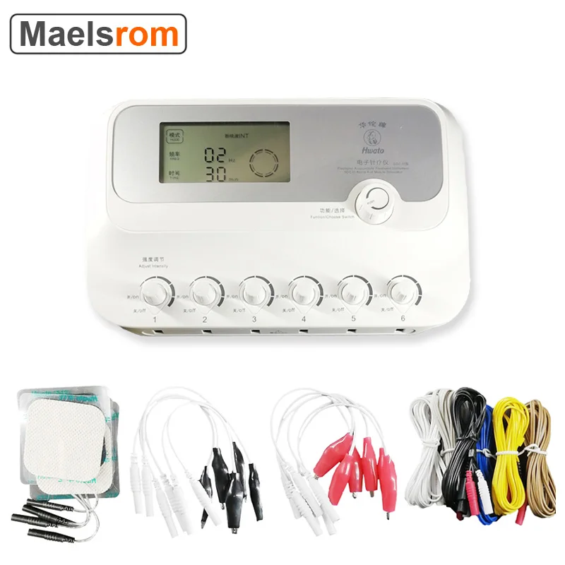 

Hwato SDZ III Electro Acupuncture Stimulator 6 Channels Acupuncture Needle Treatment for Nerve and Muscle Massage