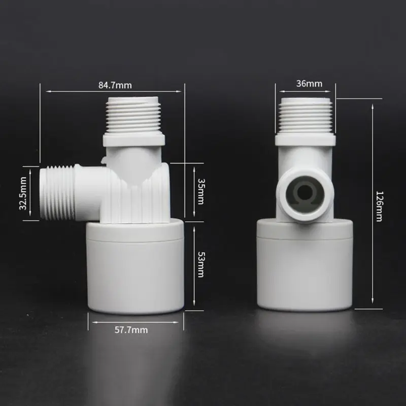 1Pc "3/4" 1 "Automatic Water Level Control Air Menara Mengambang Ball Controller