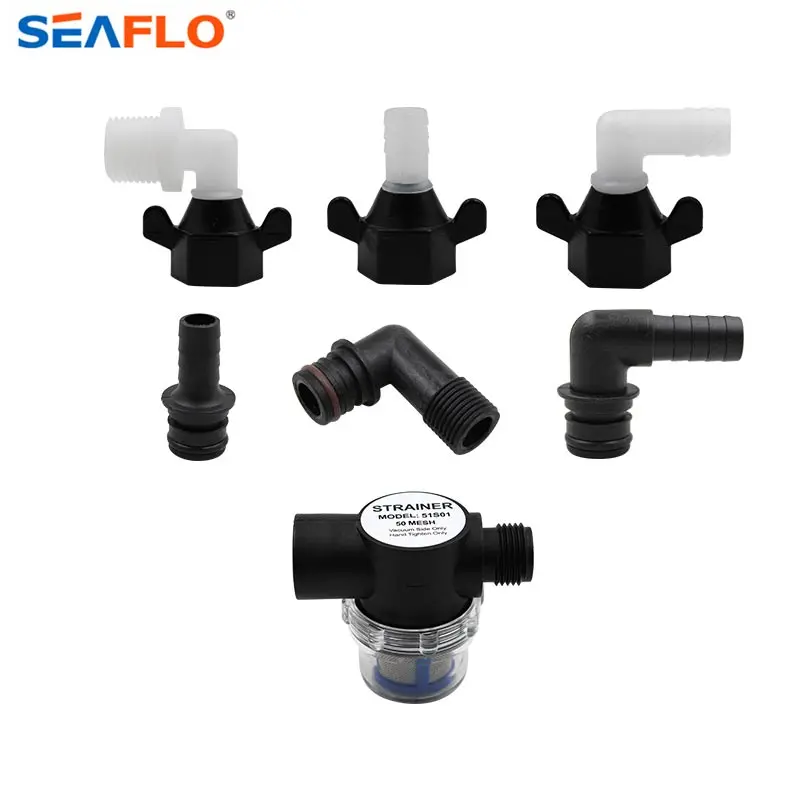 Pressure Diaphragm Pump Water Pump Accessories Engineering Plastics Material Boat Connector Accessories