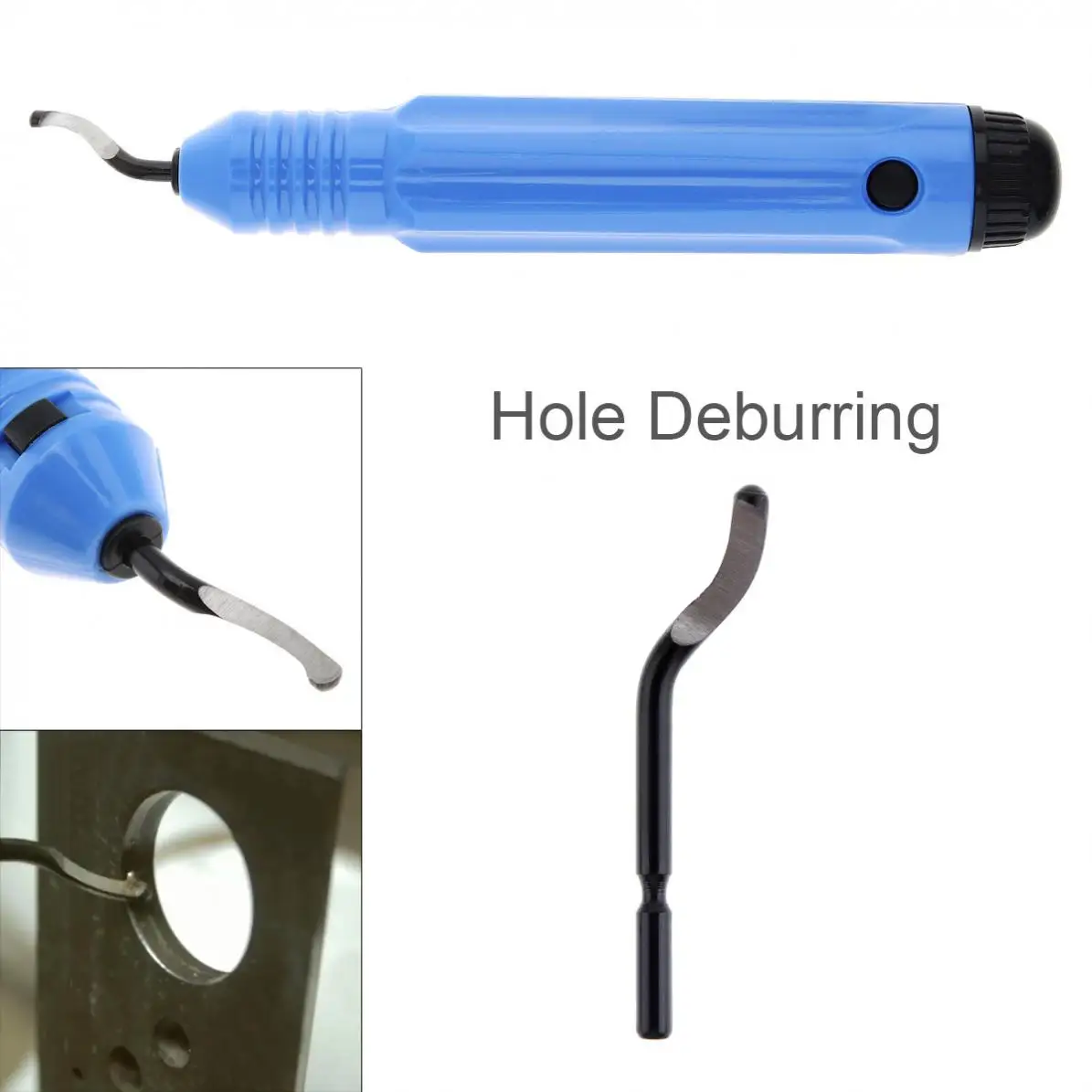 Hand Use Clamping Metal Aluminum Deburring Handle Trimmer Scraper Edger for Professional Scrap Chamfer Trimming Tool