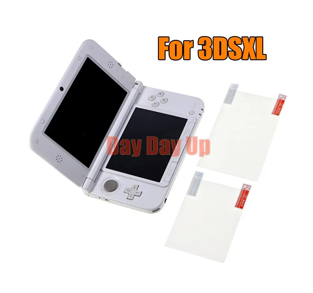3DSXL 3DSLL LCD 필름 스크린 보호 필름 3DS XL LL 용 1 세트 HD 클리어 탑 바텀 터치 프로텍터