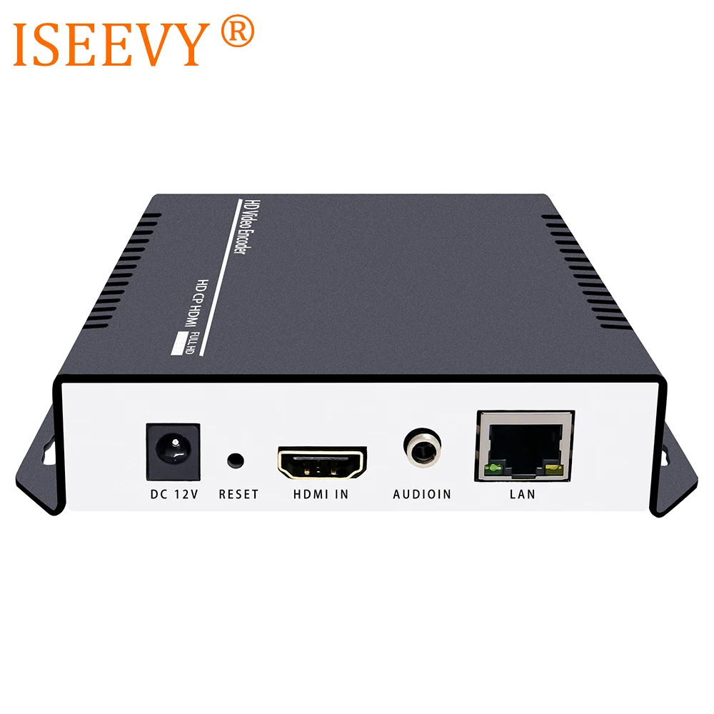 

ISEEVY H.264 HDMI Video Encoder for IPTV Live stream broadcast support RTMP RTMPS RTSP UDP SRT HTTP and Facebook Youtube Wowza