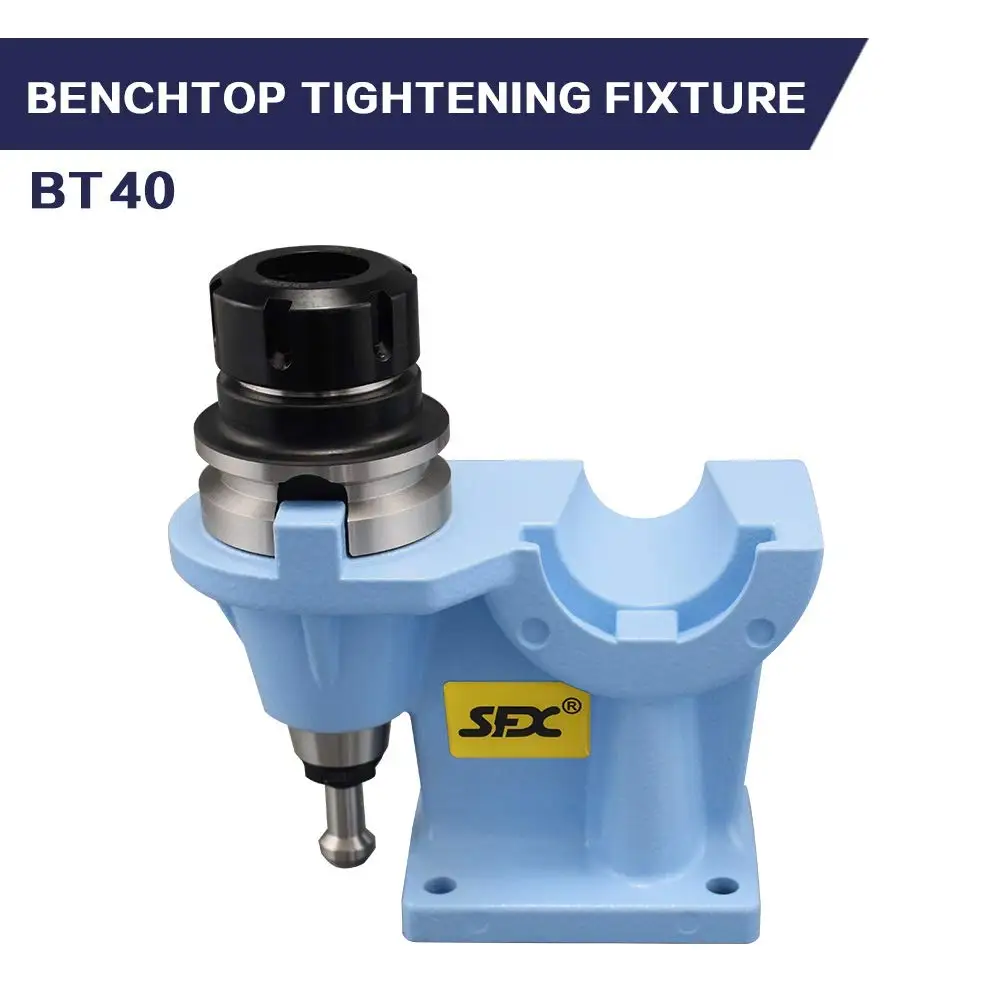 BT40 Benchtop Tightening Fixture Fits CNC Machine Tool Holders