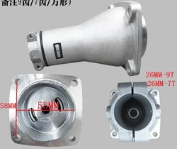 Estuche de arranque de ventilador para cortadora de hilo con tambor de embrague para repuestos para cortasetos de césped 25CC 26CC TL34 CG260 BC260