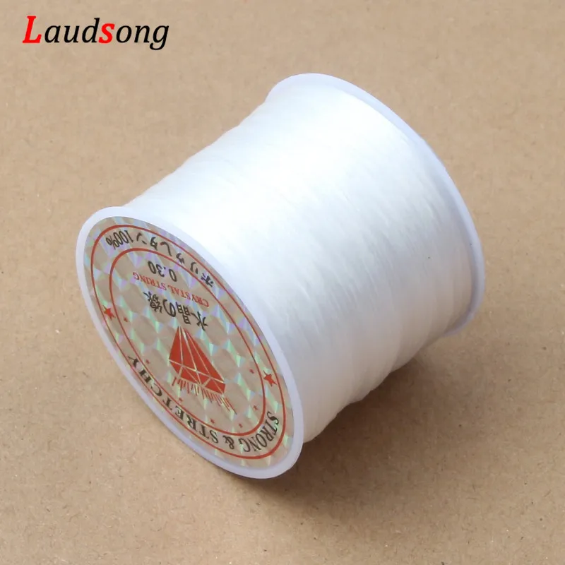 60M Strong Elastic Beading Cord for Jewellery Making