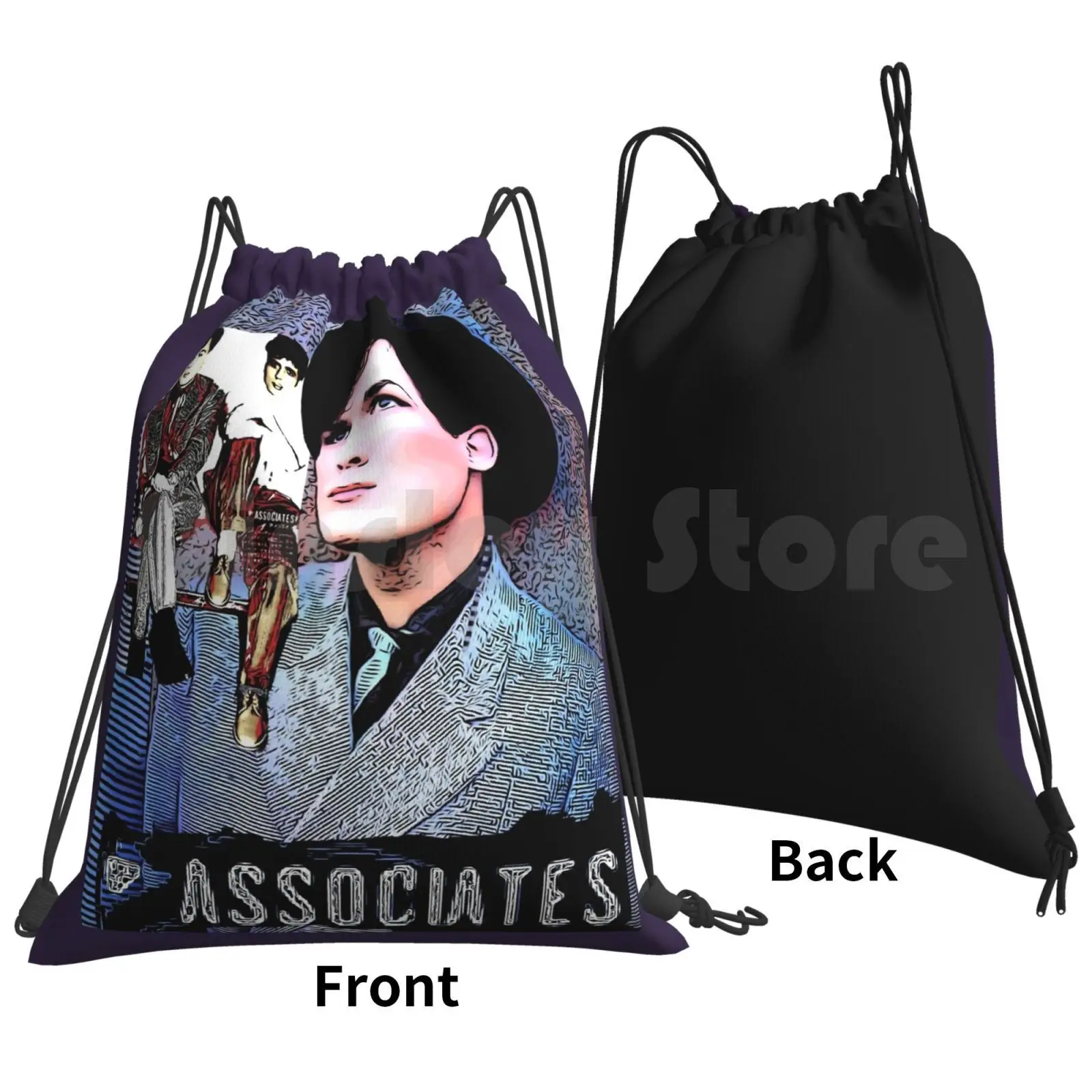 Club Country Associate Backpack Drawstring Bags Gym Bag Waterproof Club Country Billy Associates Party Fears