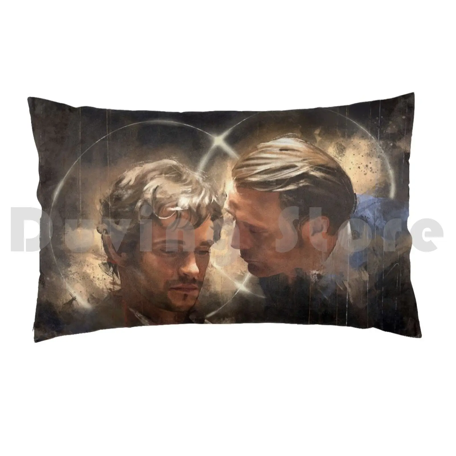 Pillow Case Et Olere Optime Hat Hannibal Lecter Hannibal Hugh Dancy Mads Mikkelsen Wisesnail