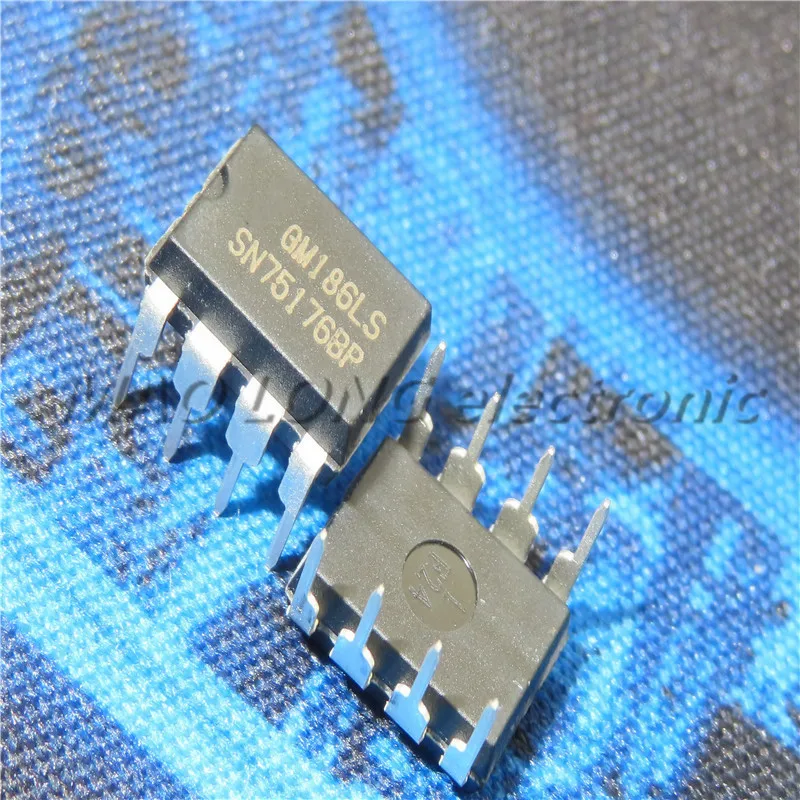 

100PCS/LOT SN75176 SN75176BP DIP-8 Differential Bus Transceiver/Receiver Chip Brand New