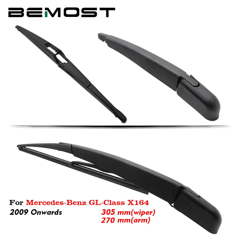 BEMOST Car Rear Wiper Arm Blades Rubber For Mercedes Benz GL-Class X164 305MM 2009 2010 2011 2012 2013 2014 2015 2016 2017 2018