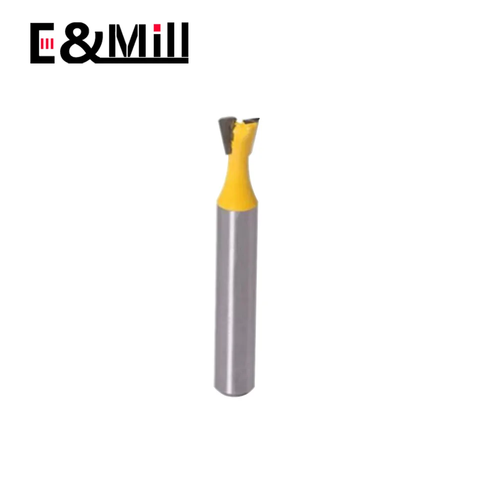 1x Slotted woodworking dovetail knife trimming machine knife head dovetail milling cutter beehive mortise knife splicing knife