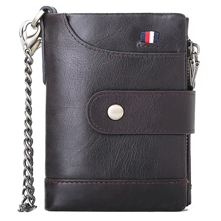 

Limited edition New Leather Men's Short Wallet Fashion Business Casual Multi-card Pocket Zipper Coin Purse Artera Hombre New