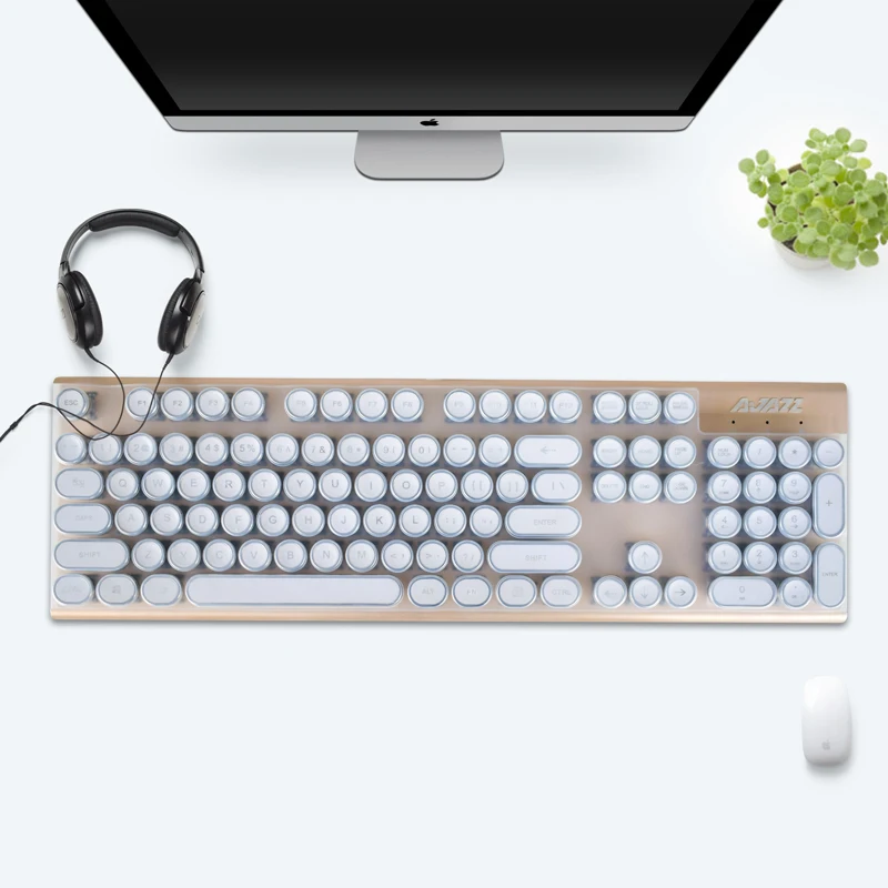 Keyboard Cover for Heijue AK40S Promise Mechanical Keyboard RK Shadow Steam Plating Punk Full Covering Sticker Protecter Film