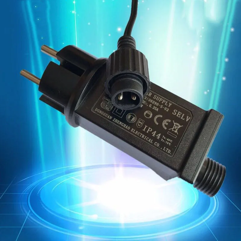 Adattatore di alimentazione 31V 6W sempre luminoso/lampeggiante drive di alimentazione HA CONDOTTO il driver UE Impermeabile IP44 adattatore di alimentazione per luci della stringa di luci A LED