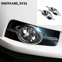 NoEnName_Null 1 Pair Chrome Front Fog Lamp Light Cover Trim For Chevrolet Chevy Cruze 2009-2014