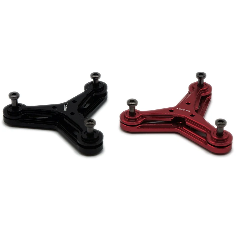 Red Black Tarot-rc Original Drone Accessories Diy Rc Tarot Folding Propeller Hub Adapter For Three 3 Blade Propeller 1555 1552