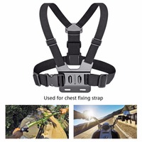 Adjustable Harness Chest Strap Mount For Gopro Hero 12 11 10 9 8 Session SJCAM SJ4000 C100 C200 Xiaomi Yi 4K Go Pro 12 Accessory