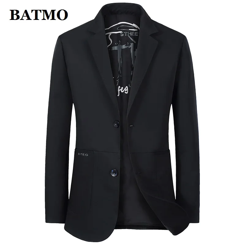 BATMO 2024 new arrival spring&summer high quality thin blazer men,male jackets 21068