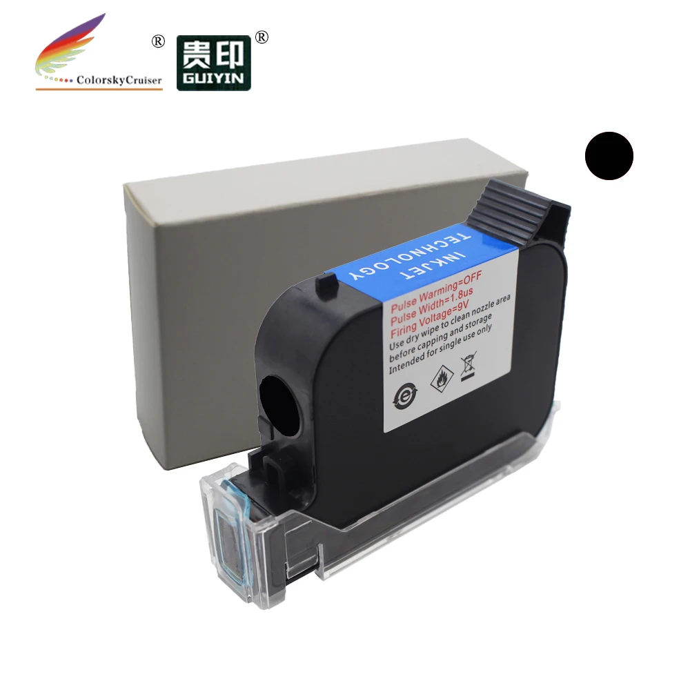 Imagem -04 - Rápido Seco Eco Solvente Inkjet Cartucho de Tinta Substituição para Handheld Portátil Impressora Arma Coder 600dpi Impressão Hgt 12.7 mm S127