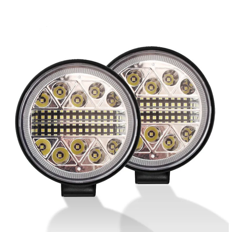 4 дюйма 102W светодиодный рабочий светильник балка для внедорожных условий 12V 24V LED пятно света Светодиодный светильник для грузовика внедорожник 4WD 4x4 ATV для Jeep трактор туман светильник