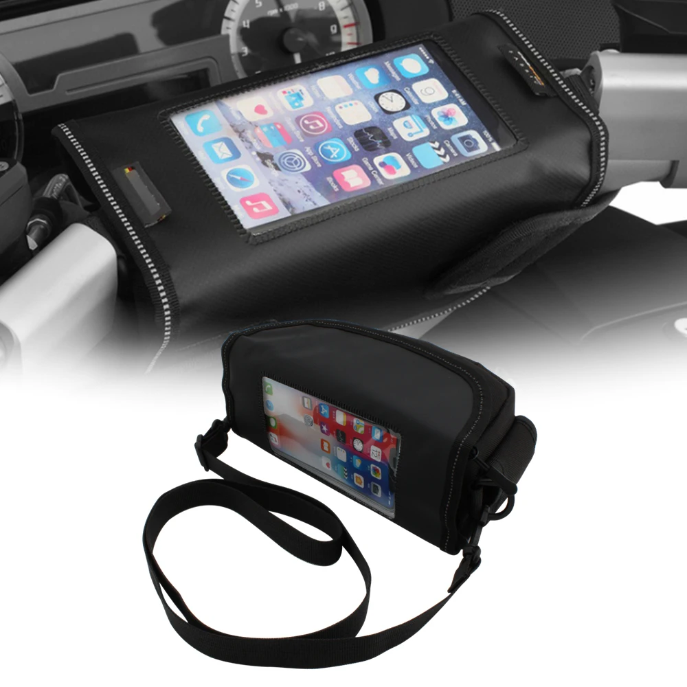 

Motorcycle handlebar bag Phone holder Storage package For BMW R1200RT R1250RT K1600GTL R1100RT R1150RT R850RT R850R