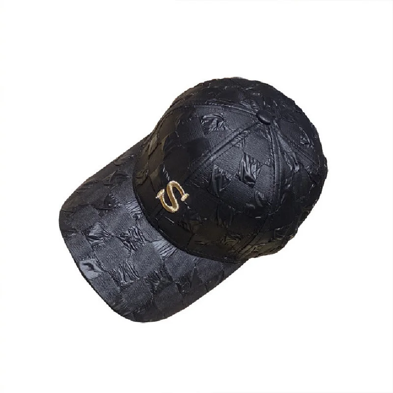 

Baseball Cap Women Cotton Letter Wrinkled Snapback Streetwear HipHop Sports Caps Sun Visor Trucker Hat Retro Bone Dropshiping