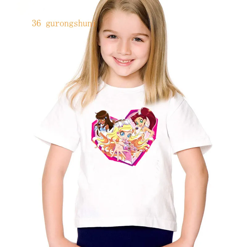 Рисунок 2 - Футболка с мультипликационным аниме для девочек