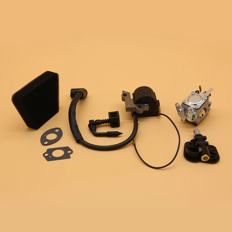 Carburetor Ignition Coil Oil Pump Kit Fit For Partner 350 351 370 371 390 420 Mcculloch Mac 335 435 436 440 441 Chainsaw Parts