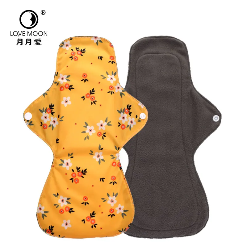 سراويل نسائية قابلة لإعادة الاستخدام منصات الطمث للحشايا الشهرية قابلة للغسل منديل صحي نسائي فترات النظافة اليومية ماصة #3