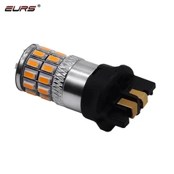 EURS 10PCS PW24W LED Bulbs PWY24W 30 SMD Fog Lamp Turn Signal Light Daytime Running Light Amber White 12V Canbus Error