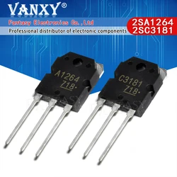 2 paia (2pcs A1264N + 2pcs C3181N ) TO-3P 2SA1264N 2SC3181N A1264 C3181 2SA1264 2SC3181