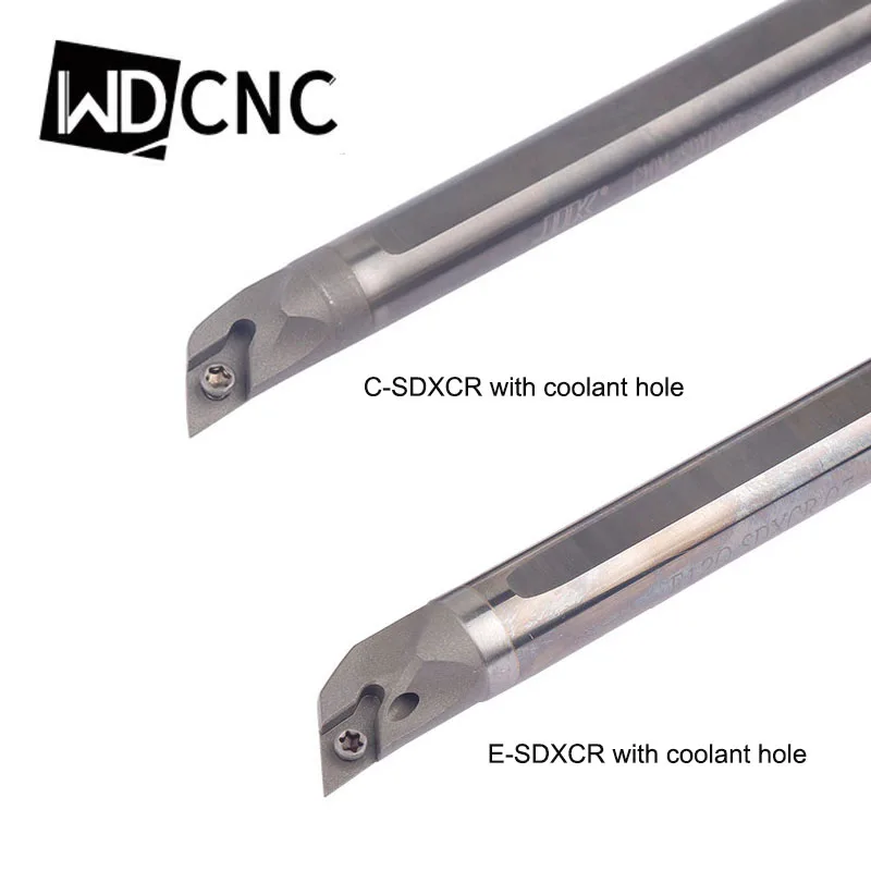 Imagem -05 - Torno Cnc Ferramenta de Corte Sdxcr Carboneto Interno Torneamento Ferramenta Titular para Dcmt Inserção 1pc C08k C10k C12m C16q C20r Sdxcr07 Sdxcr11